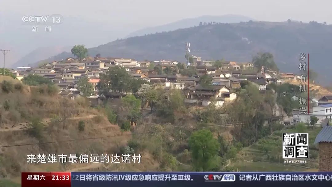 央视《新闻调查》聚焦云南楚雄乡村“有机”振兴之路 图1