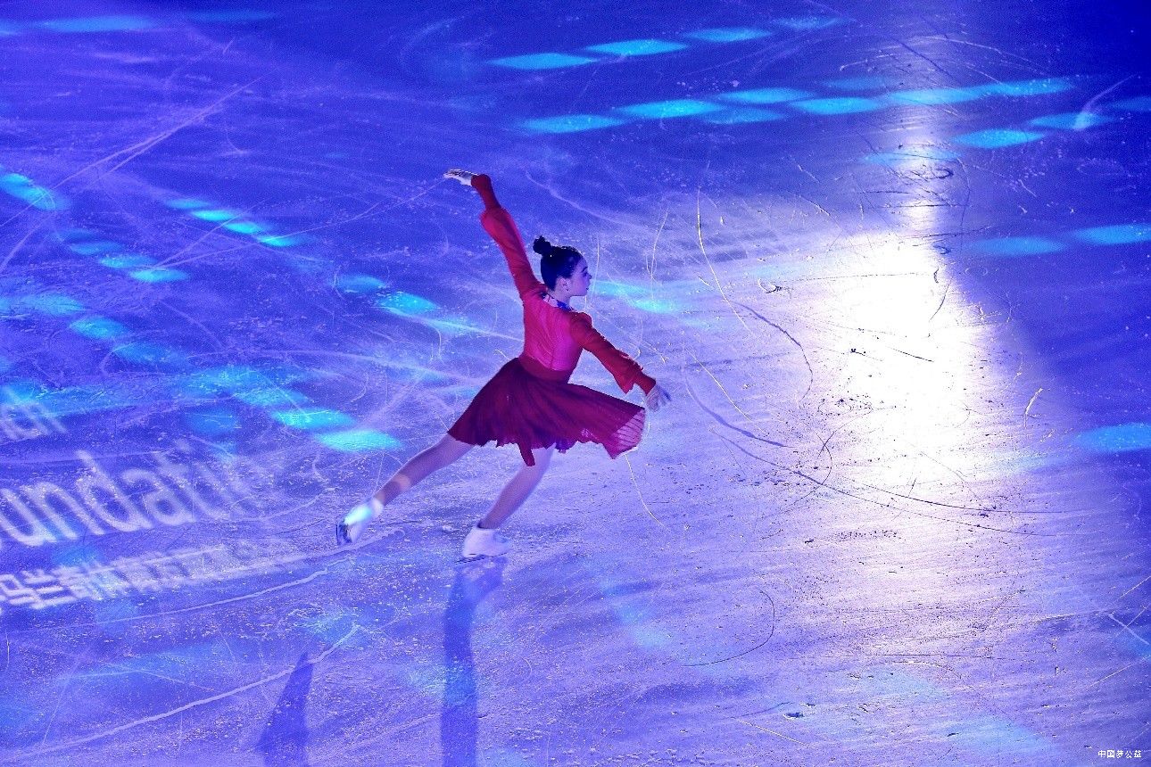 冰舞“花木兰”精彩首秀_三星为北京冬奥凝聚青春力量 图5
